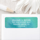 Search for ombre wedding return address labels Ocean