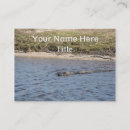 Search for alligator business cards Wild animal
