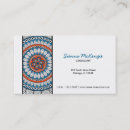 Recherche de henna business cards Mandala