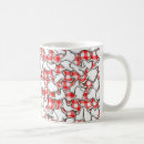 Search for mosaic tile mugs Red