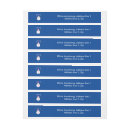 Search for comical return address labels Festive