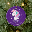 Search for little sister ornaments Girl