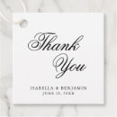 Recherche de mariage étiquettes cadeau Raffiné