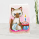 Search for siamese cat art cards Animal