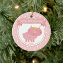 Search for pink pig ornaments Cartoon