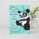 Recherche de panda noir et blanc cartes postales Dessin