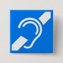 Search for deaf square buttons Impaired