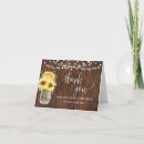 Search for sunflower wedding thank you cards Mason jar