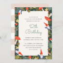 Search for gnome birthday invitations Woodland