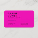 Search for bright color business cards Modern