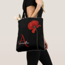 Search for red poppies bags Monogrammed
