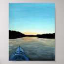 Recherche de kayak posters Coucher du soleil