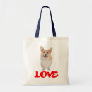 Search for pembroke welsh corgi tote bags Puppies