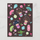 Recherche de bonsaï cartes postales Illustration