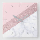 Recherche de bloc de couleur horloges Moderne