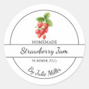 Search for strawberry jam labels Homemade