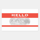 Recherche de nametags stickers Bonjour mon nom est