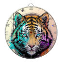 Recherche de tigre jeux de fléchettes Gros chat