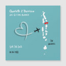 Search for boarding pass save the date magnets Beach