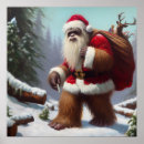 Search for christmas bigfoot art Claus
