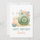 Search for snail birthday invitations Girl