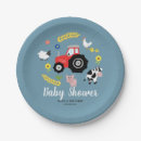 Search for farm animal baby shower plates Mother to be
