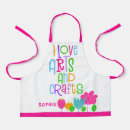 Search for crafting aprons Girly