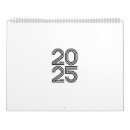 Search for modern art calendars 2025