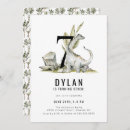 Search for seventh birthday invitations Boy