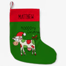 Search for cow christmas stockings Funny