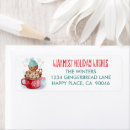 Search for dessert return address labels Watercolor
