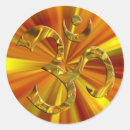 Search for om design stickers New age