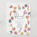 Recherche de natation anniversaire invitations Fête du pool