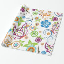 Search for butterfly wrapping paper White