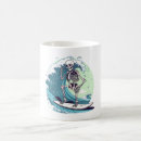 Search for surfing skeleton mugs Beach