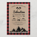 Search for lumberjack party invitations Woodland