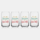 Search for holiday beer glasses Sparkle