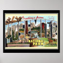 Search for vintage yosemite national park posters Landscape