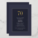 Search for to 70 years invitations Masculine