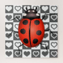 Recherche de ladybug puzzles Rouge