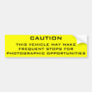 Search for photographer bumper stickers Warning