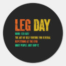Search for leg day stickers Fitness