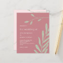 Search for dusty rose and sage wedding invitations Modern