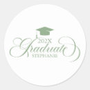 Search for graduation envelope seals Green