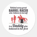 Search for barrel horse stickers Western