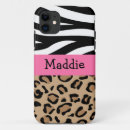 Search for zebra print monogram name electronics Stylish