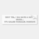 Recherche de no parking bumper stickers Drôle