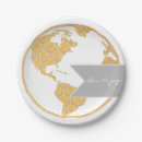 Search for travel paper plates Bon voyage