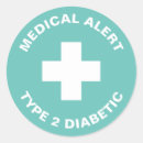 Search for type 2 diabetes stickers Diabetic