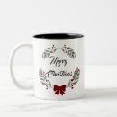 Search for red white snowflakes mugs Xmas